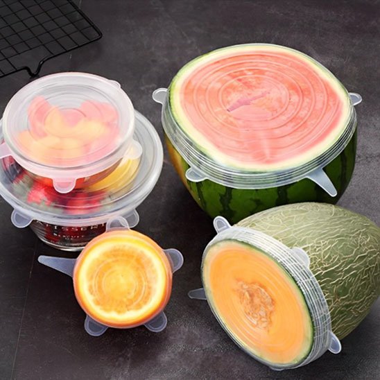 Couvercle en silicone | ÉcoFlex - Rangement cuisine