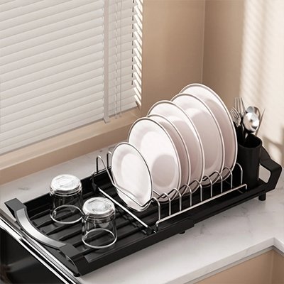 Égouttoir Vaisselle | Compact Design - Rangement cuisine