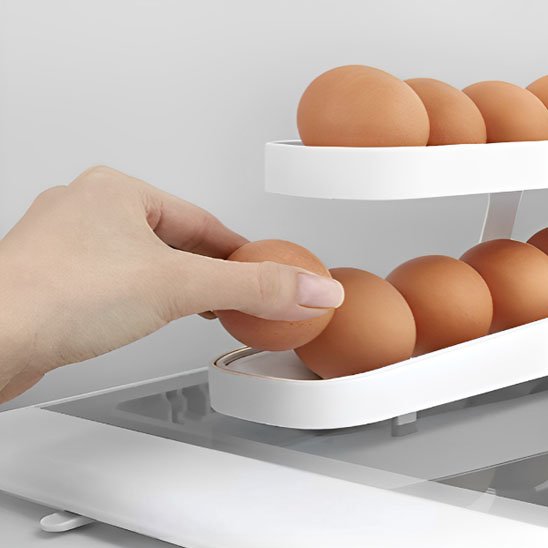 Boîte à œufs double niveau 16 compartiments | PratiConserve - Rangement cuisine