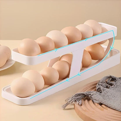 Boîte à œufs double niveau 16 compartiments | PratiConserve - Rangement cuisine