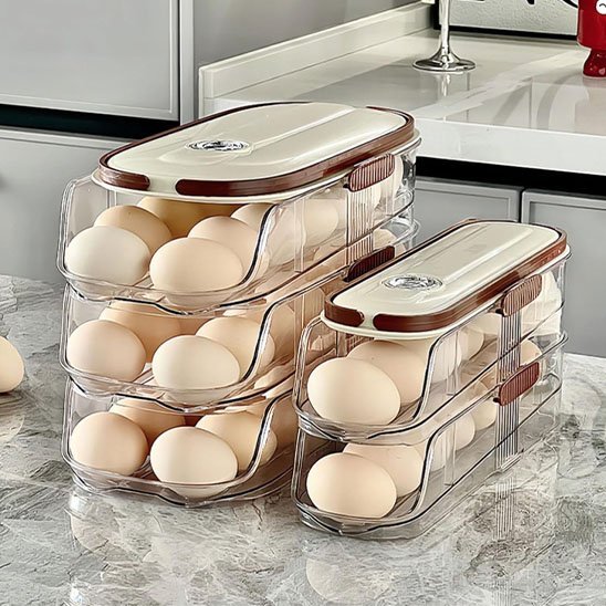 Boite à oeufs | Modulaire Transparent - Rangement cuisine