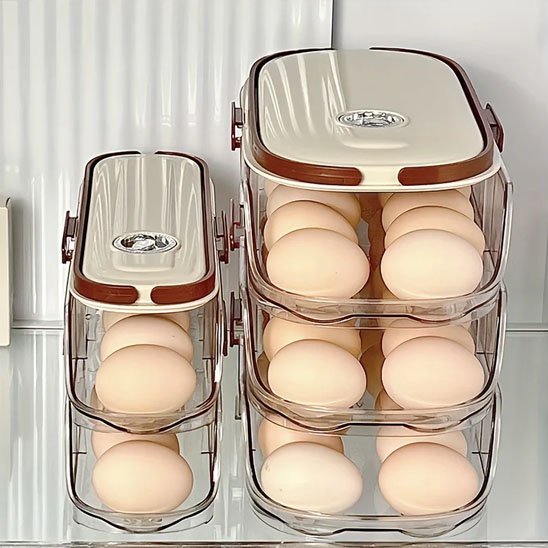 Boite à oeufs | Modulaire Transparent - Rangement cuisine