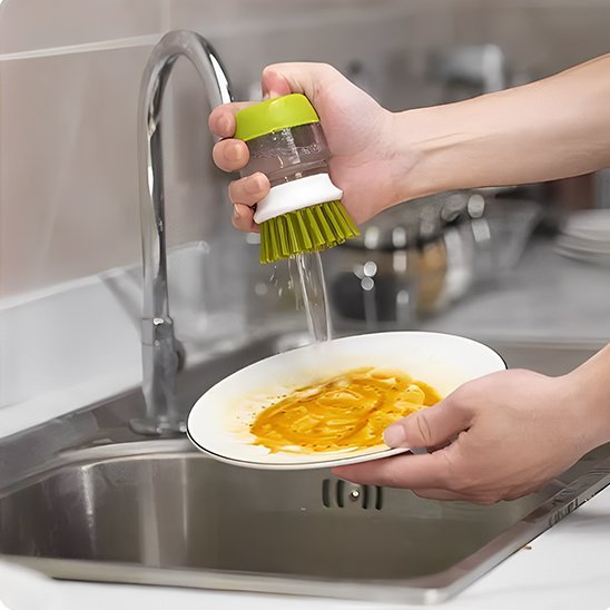 Brosse vaisselle | CleanFlow - Rangement cuisine