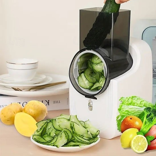 Coupe légumes électrique | ChefTime - Rangement cuisine