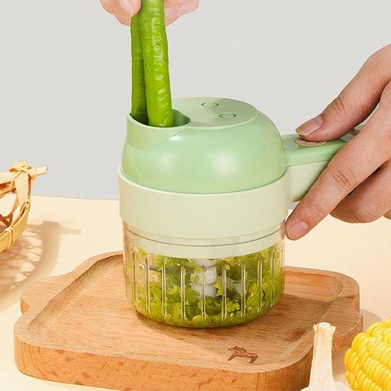 Coupe légumes électrique | TimeChef - Rangement cuisine