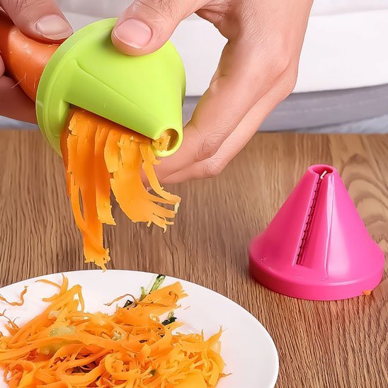 Coupe légumes | Spiralizer Ergonomique - Rangement cuisine