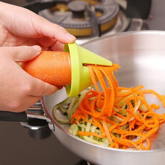 Coupe légumes | Spiralizer Ergonomique - Rangement cuisine