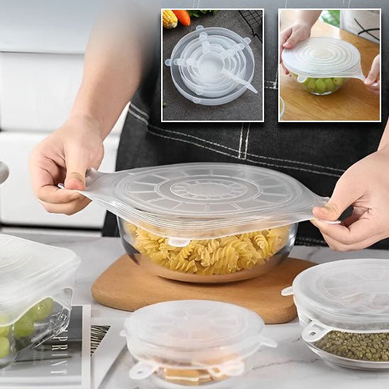 Couvercle en silicone - Rangement cuisine