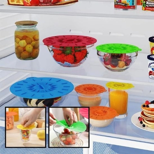 Couvercle Silicone Extensible | EcoSeal - Rangement cuisine