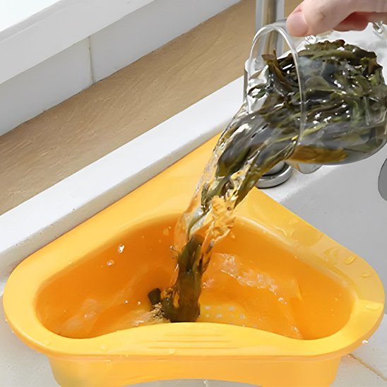 Égouttoir Triangulaire de Coin d'Évier | Spacesaver - Rangement cuisine