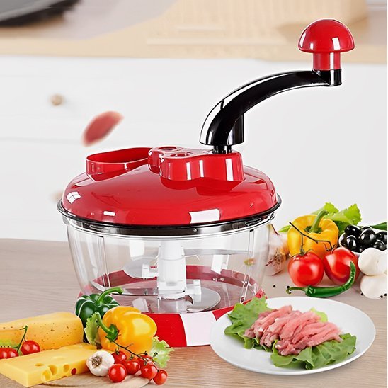 Hachoir Manuel Compact | ErgoPulse - Rangement cuisine