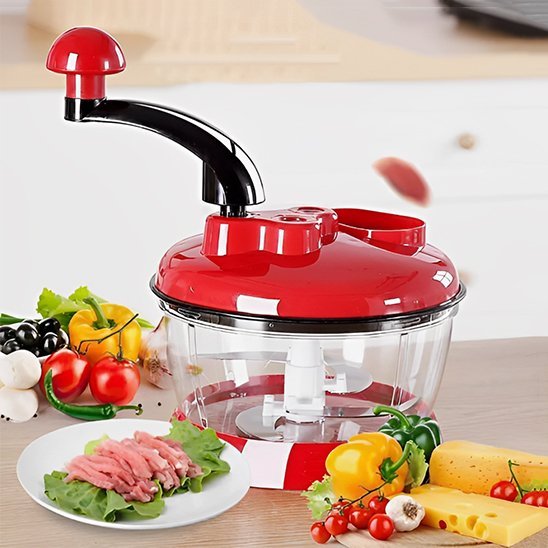 Hachoir Manuel Compact | ErgoPulse - Rangement cuisine