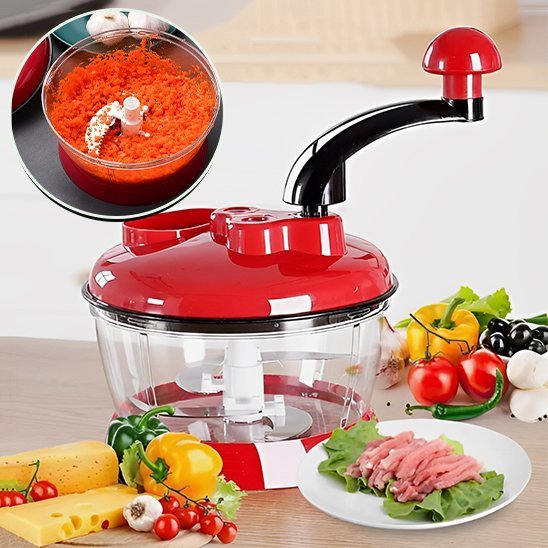 Hachoir Manuel Compact | ErgoPulse - Rangement cuisine