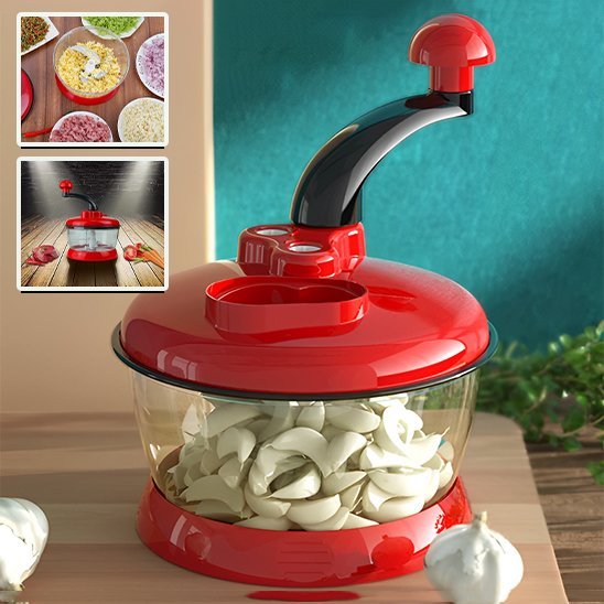 Hachoir Manuel Compact | ErgoPulse - Rangement cuisine