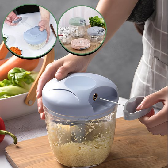 Hachoir Manuel Compact | QuickChop - Rangement cuisine