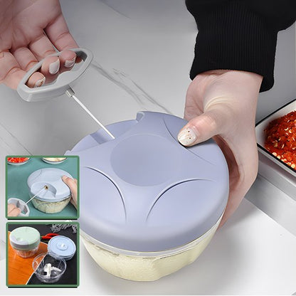 Hachoir Manuel Compact | QuickChop - Rangement cuisine