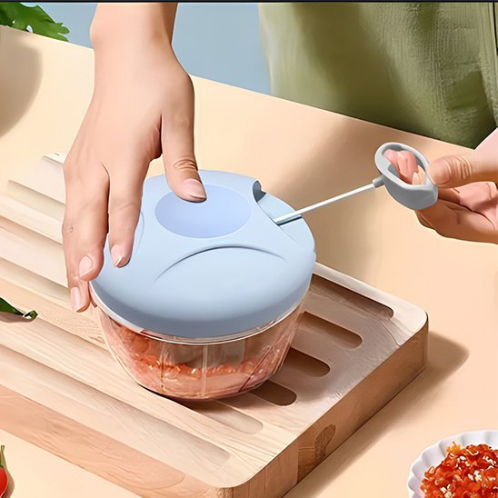 Hachoir Manuel Compact | QuickChop - Rangement cuisine