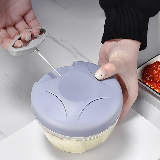 Hachoir Manuel Compact | QuickChop - Rangement cuisine