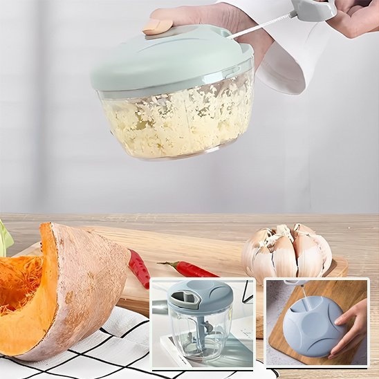 Hachoir Manuel Compact | QuickChop - Rangement cuisine
