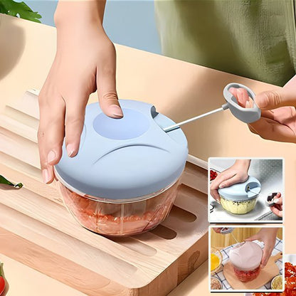 Hachoir Manuel Compact | QuickChop - Rangement cuisine
