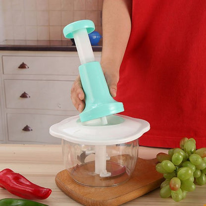 Hachoir Manuel Turquoise | ÉcoPress - Rangement cuisine