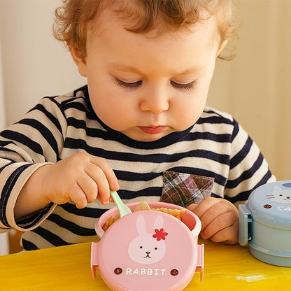 Lunch box enfant | Compartiments Animaux - Rangement cuisine