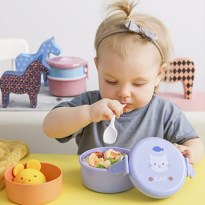 Lunch box enfant | Compartiments Animaux - Rangement cuisine