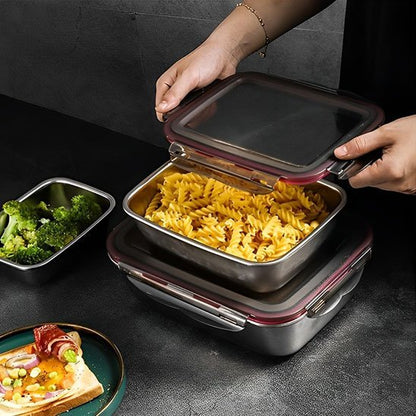 Lunch Box Inox Hermétique | EcoNomad - Rangement cuisine