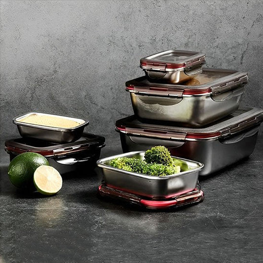 Lunch Box Inox Hermétique | EcoNomad - Rangement cuisine