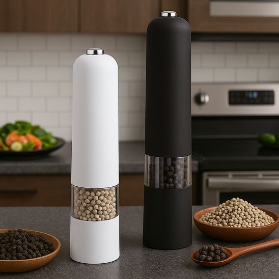 Moulin à poivre électrique | Premium One - Touch - Rangement cuisine