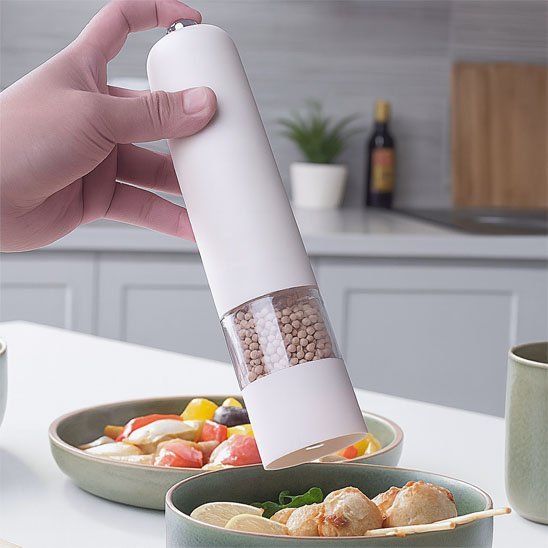 Moulin à poivre électrique | Premium One - Touch - Rangement cuisine