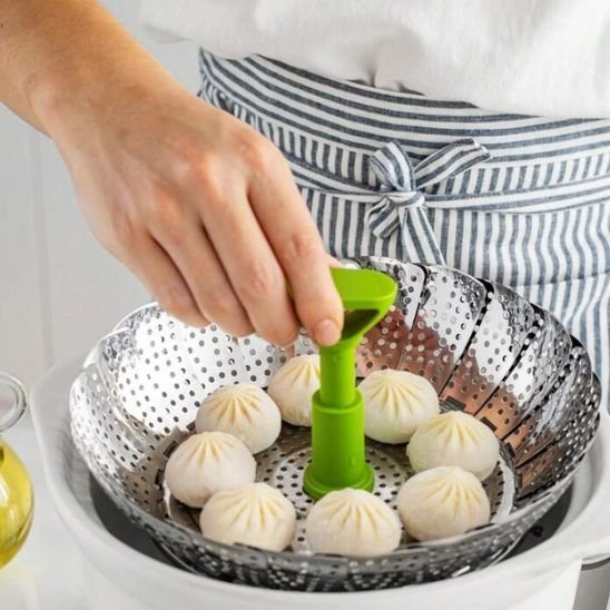 Panier Vapeur | Extensible Inox - Rangement cuisine