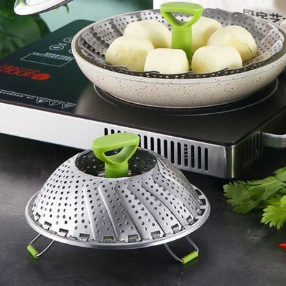 Panier Vapeur | Extensible Inox - Rangement cuisine