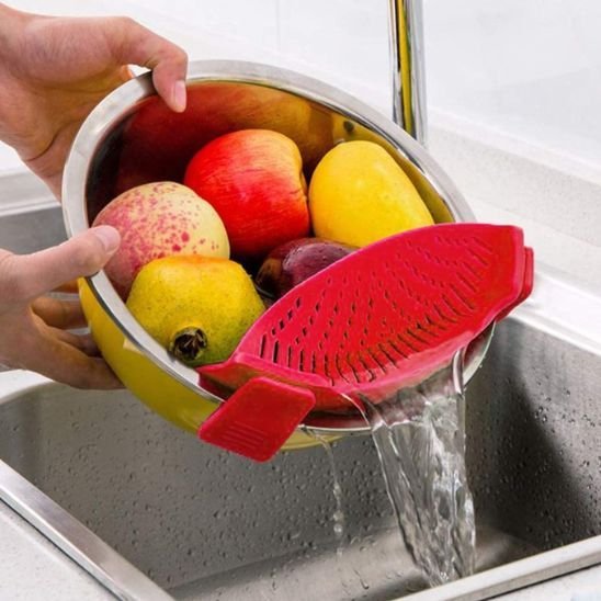 Passoire Pliable | SiliEasy - Rangement cuisine