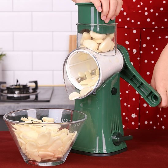 Râpe à légumes manuelle | Multifonction - Rangement cuisine